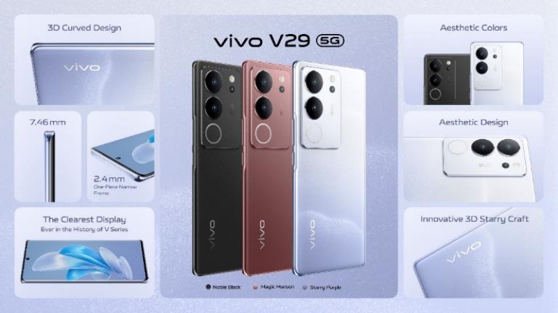 vivo launches V29 5G in Thailand