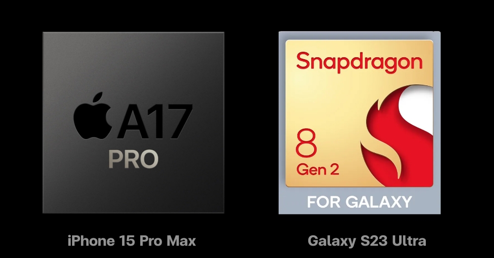Apple A17 Pro vs Qualcomm Snapdragon 8 Gen 2