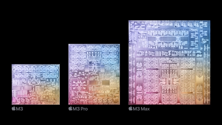 Apple unveils M3, M3 Pro, and M3 Max