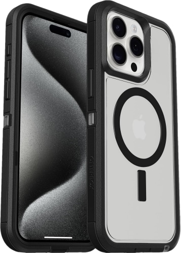 OtterBox Defender XT Clear for iPhone 15 Pro Max