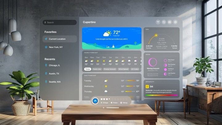 CARROT Weather Coming to Apple Vision Pro With Interactive 3D Globe