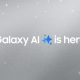 The New Era of Galaxy AI Galaxy Experience Space