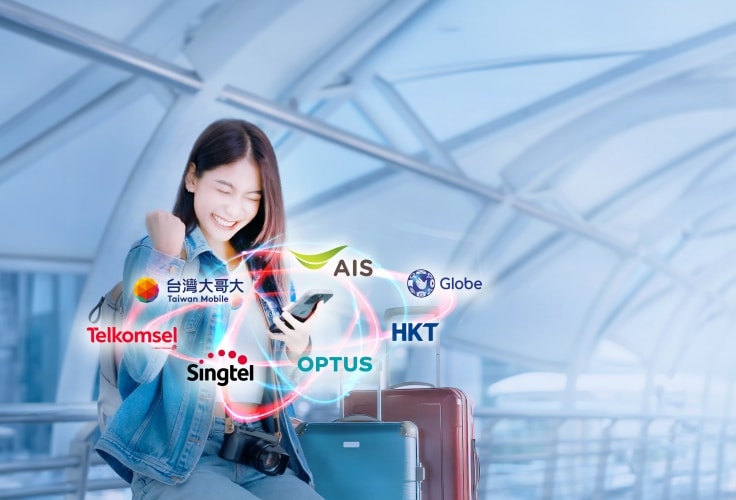 AIS, Singtel, Globe, HKT, Optus, Taiwan Mobile and Telkomsel