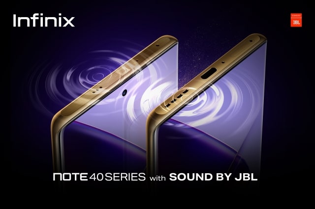 Infinix x JBL with Cheetah X1 chip for NOTE40 series