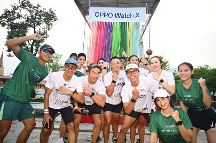 OPPO Watch X Bangkok City Run