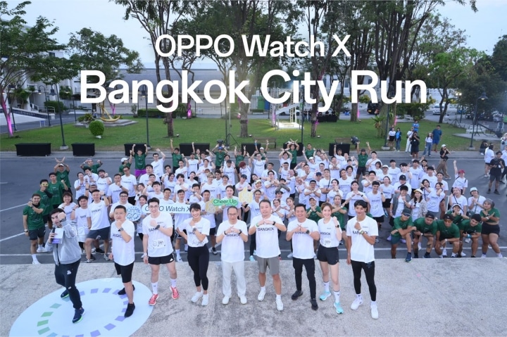 OPPO Watch X Bangkok City Run