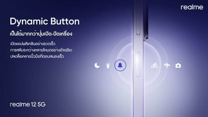 realme Dynamic Button