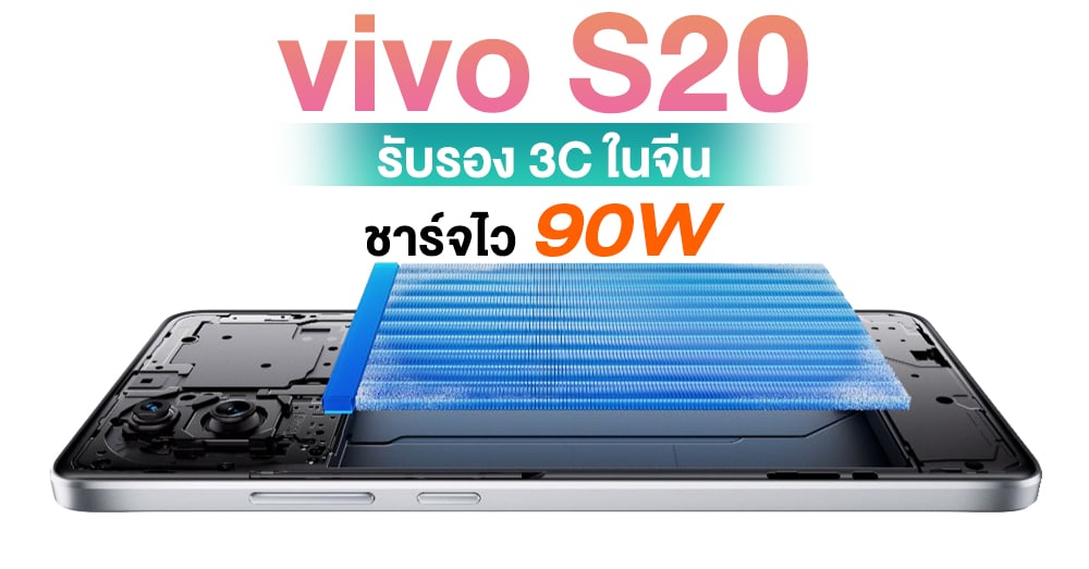 Get Ready to Charge Up: vivo S20 Clears 3C Certification in China with Lightning-Fast 90W Charging