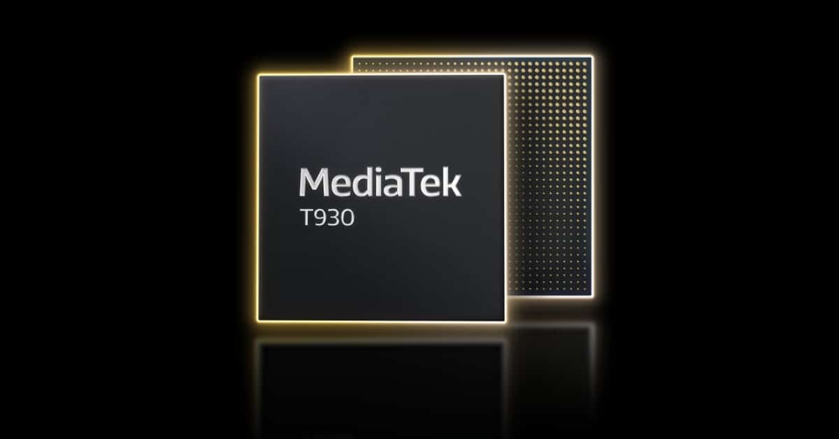 MediaTek Unveils T930 Blazing 10Gbps 5G Chip with Built-in Generative AI Support