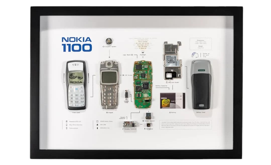 Nokia 1100 The World's Best-Selling Durable Phone
