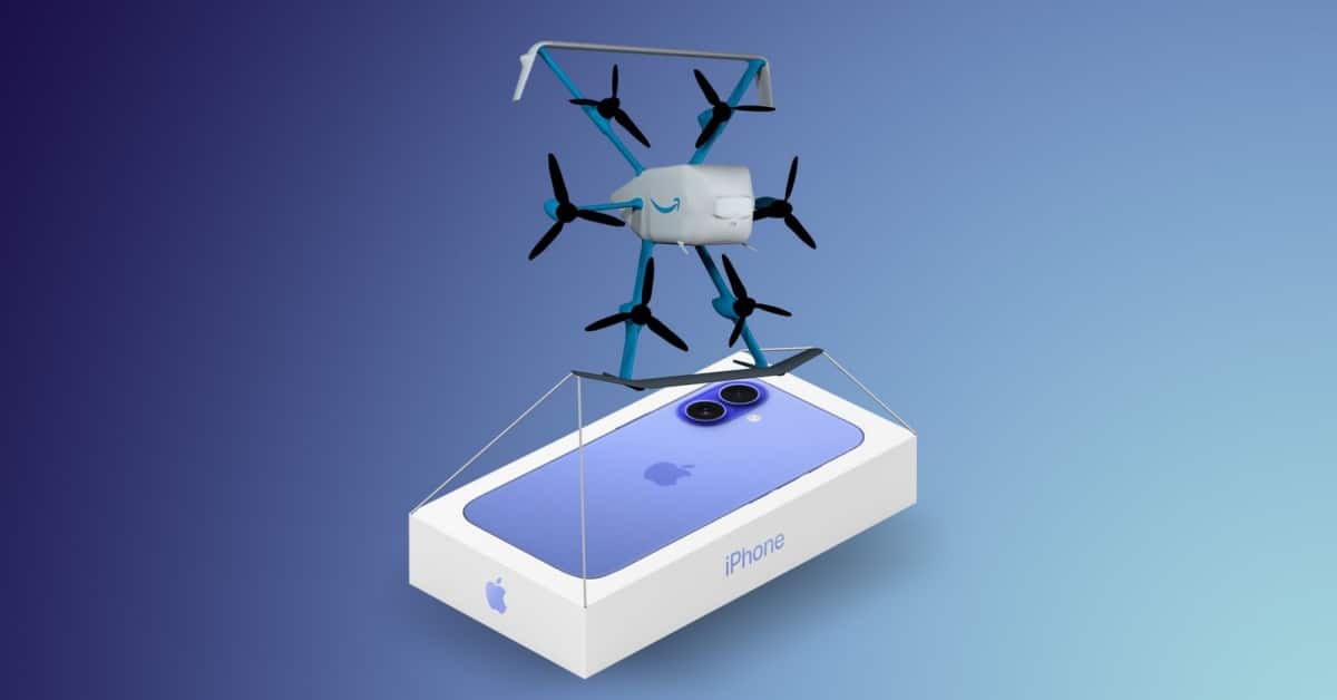 Your Next iPhone Could Arrive by Air Amazon Drone Delivery Takes Off