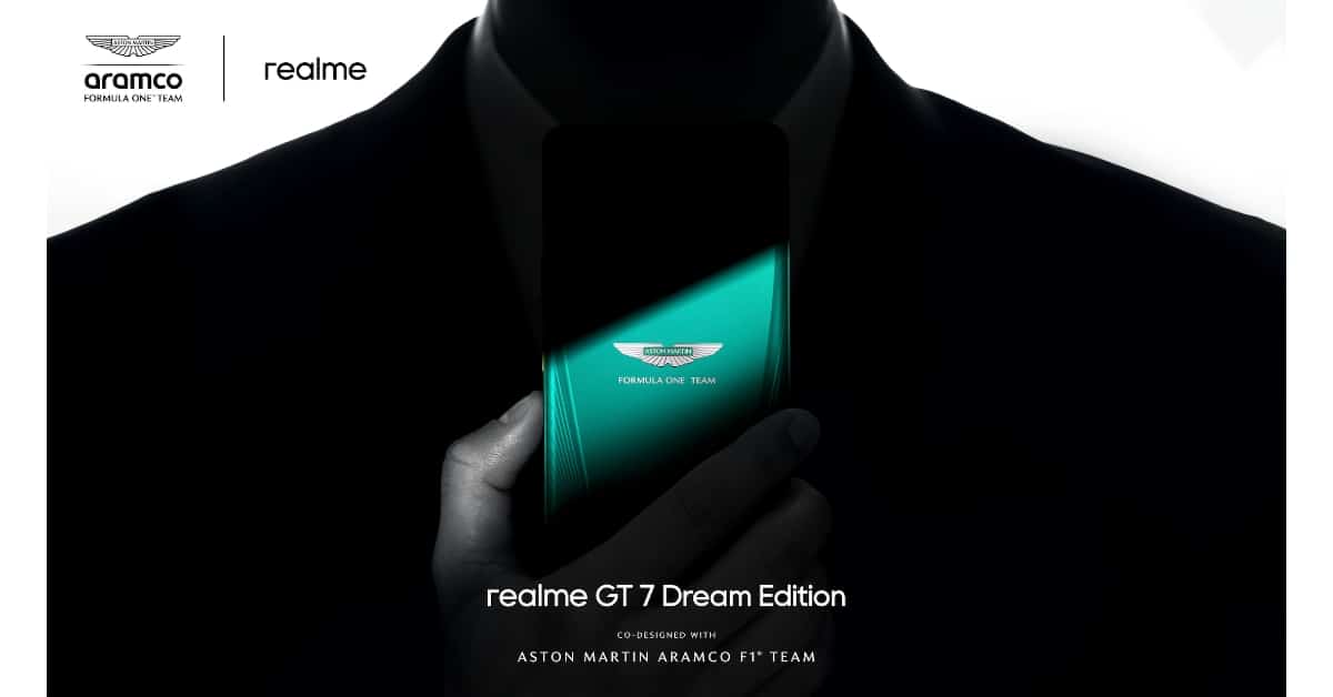 realme GT 7 Dream Edition Debuts with Supercar DNA from Aston Martin