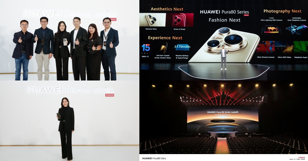 Synex Joins Huawei to Launch HUAWEI Pura 80 Series