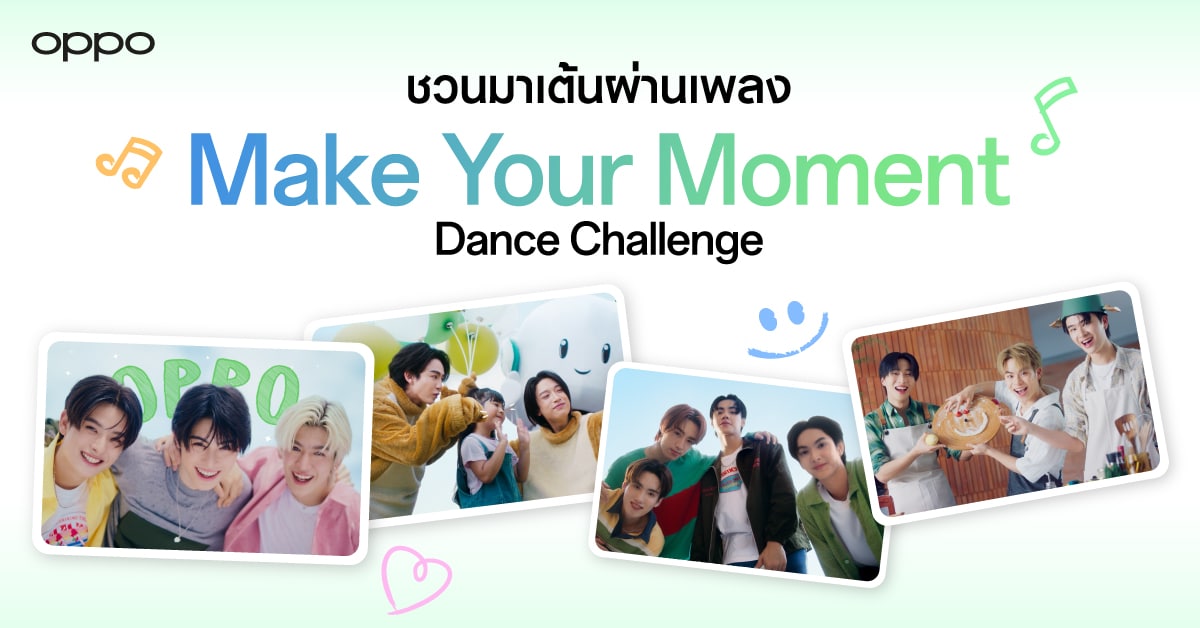 OPPO Make Your Moment Dance Challenge BUS because of you i shine