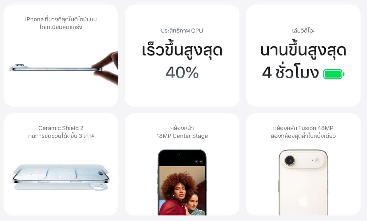 iPhone Air vs iPhone 16 Plus