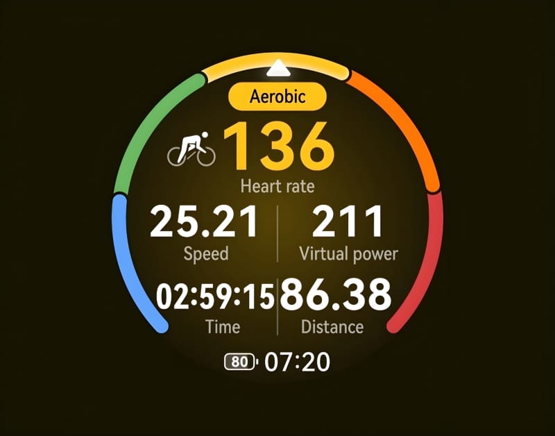 HUAWEI WATCH GT 6 Series Cycling Virtual Power