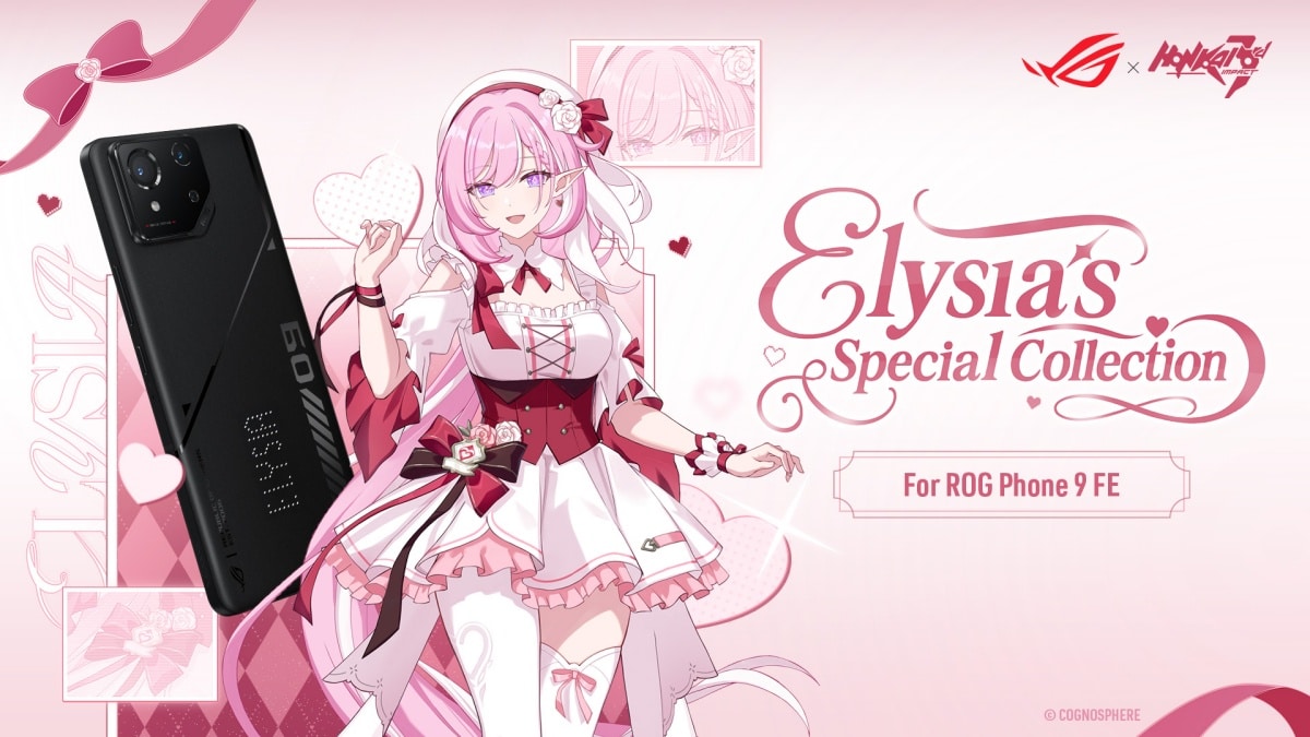 ROG Phone 9 FE x Honkai Impact 3rd Elysia’s Special Collection