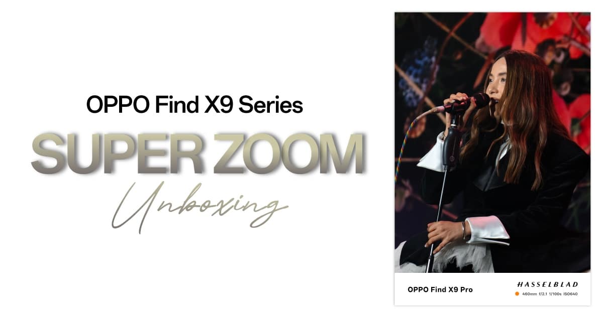 OPPO Find X9 Pro Super Zoom Unboxing