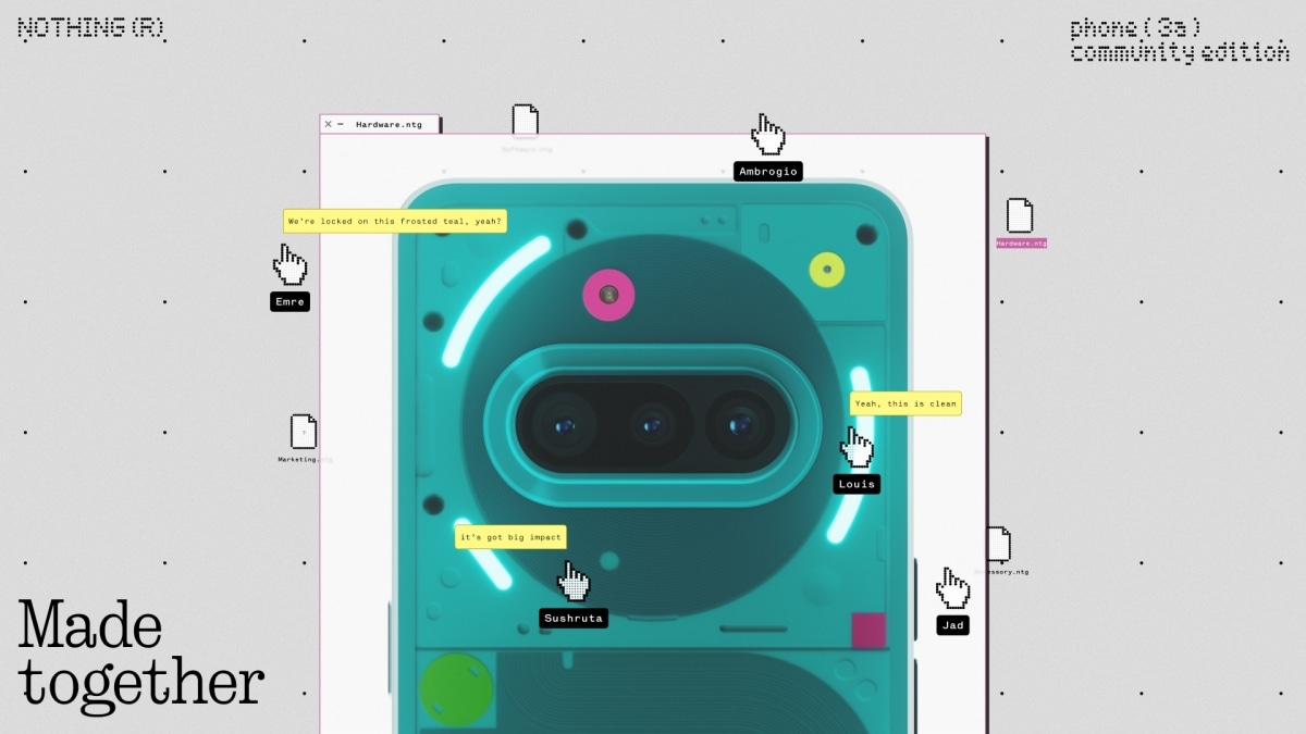 Nothing unveils Phone (3a) Community Edition — a smartphone co-designed by its user community