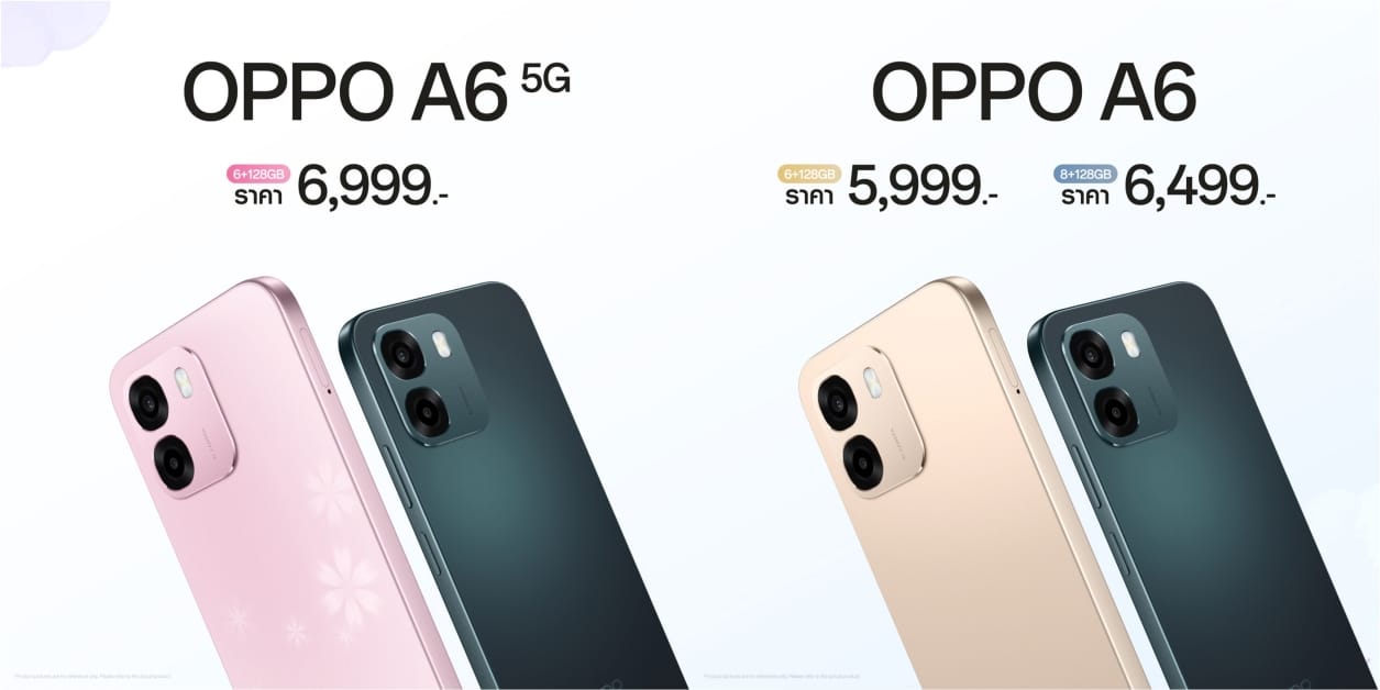 OPPO A6 Series is now available.