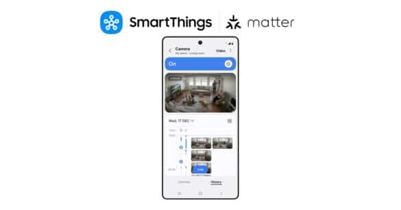 Samsung SmartThings Becomes the Industry’s First To Support Matter Cameras