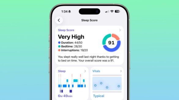 iOS 26.2 Sleep Score