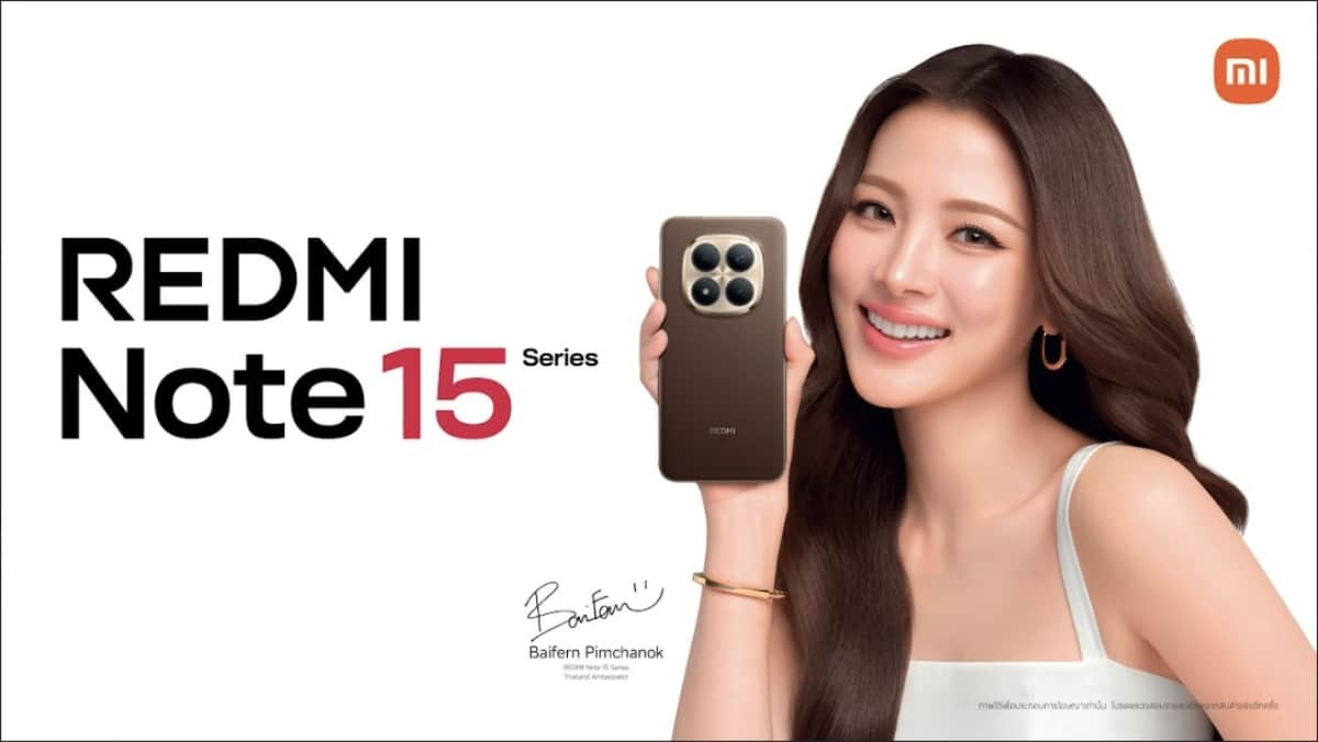 Xiaomi Officially Launches REDMI Note 15 Series with New Star Presenter Baifern