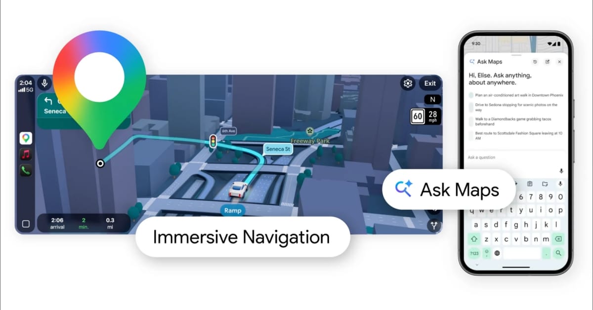Google Maps Adds Immersive 3D Navigation