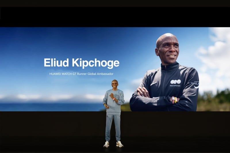 HUAWEI Teams Up with Eliud Kipchoge to Launch HUAWEI WATCH GT Runner 2 in Spain