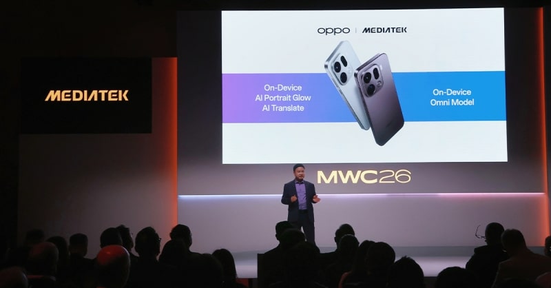 OPPO MediaTek On-Device AI MWC 2026