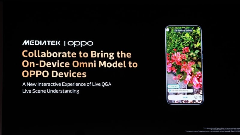 OPPO MediaTek On-Device AI MWC 2026