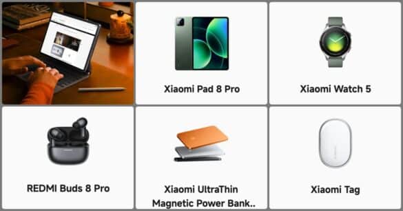เปิดตัว Xiaomi Pad 8 Series, Xiaomi Watch 5, Xiaomi UltraThin Magnetic Power Bank 5000 15W, Xiaomi Tag and REDMI Buds 8 Pro เปิดตัว Xiaomi Pad 8 Series, Xiaomi Watch 5, Xiaomi UltraThin Magnetic Power Bank 5000 15W, Xiaomi Tag and REDMI Buds 8 Pro
