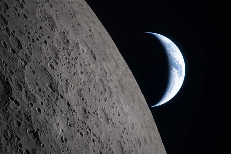 Artemis II Crew Beams Official Moon Flyby Photos to Earth
