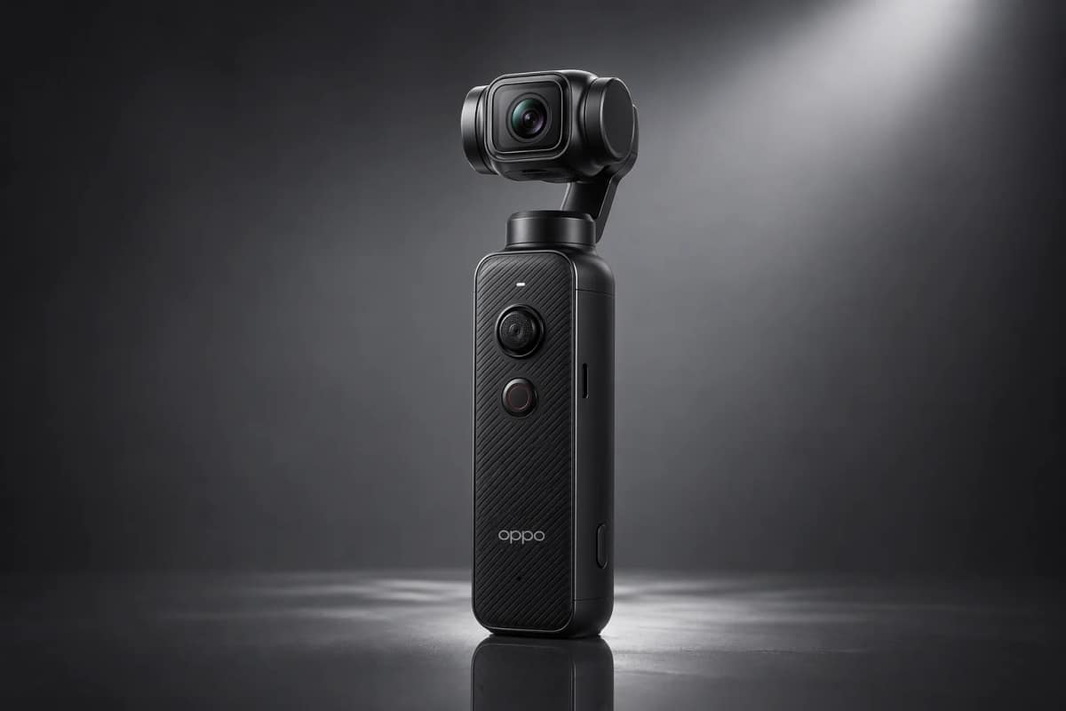 Oppo gimbal camera (AI-generated image)