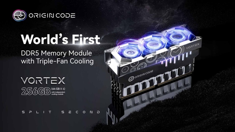 Origin Code VORTEX DDR5 รุ่นแรกของโลก