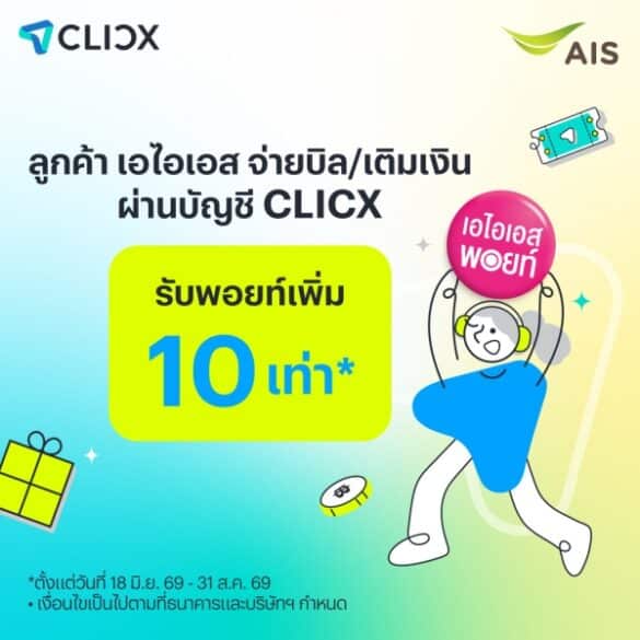 AIS points x CLICX