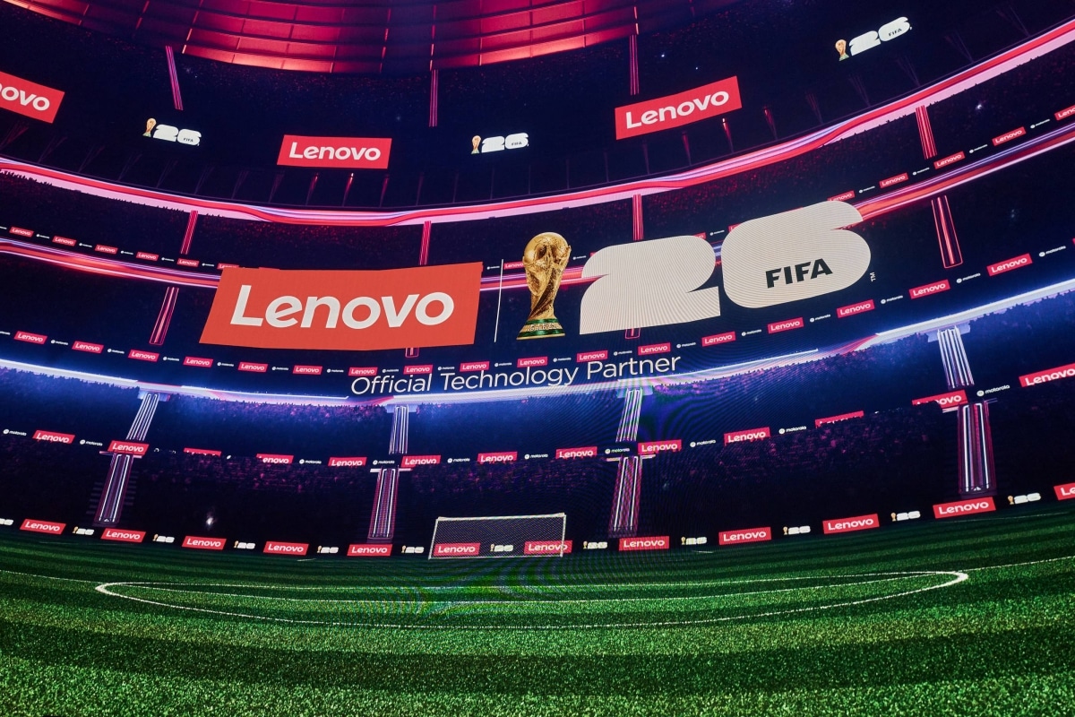Lenovo x FIFA activation FIFA World Cup 2026
