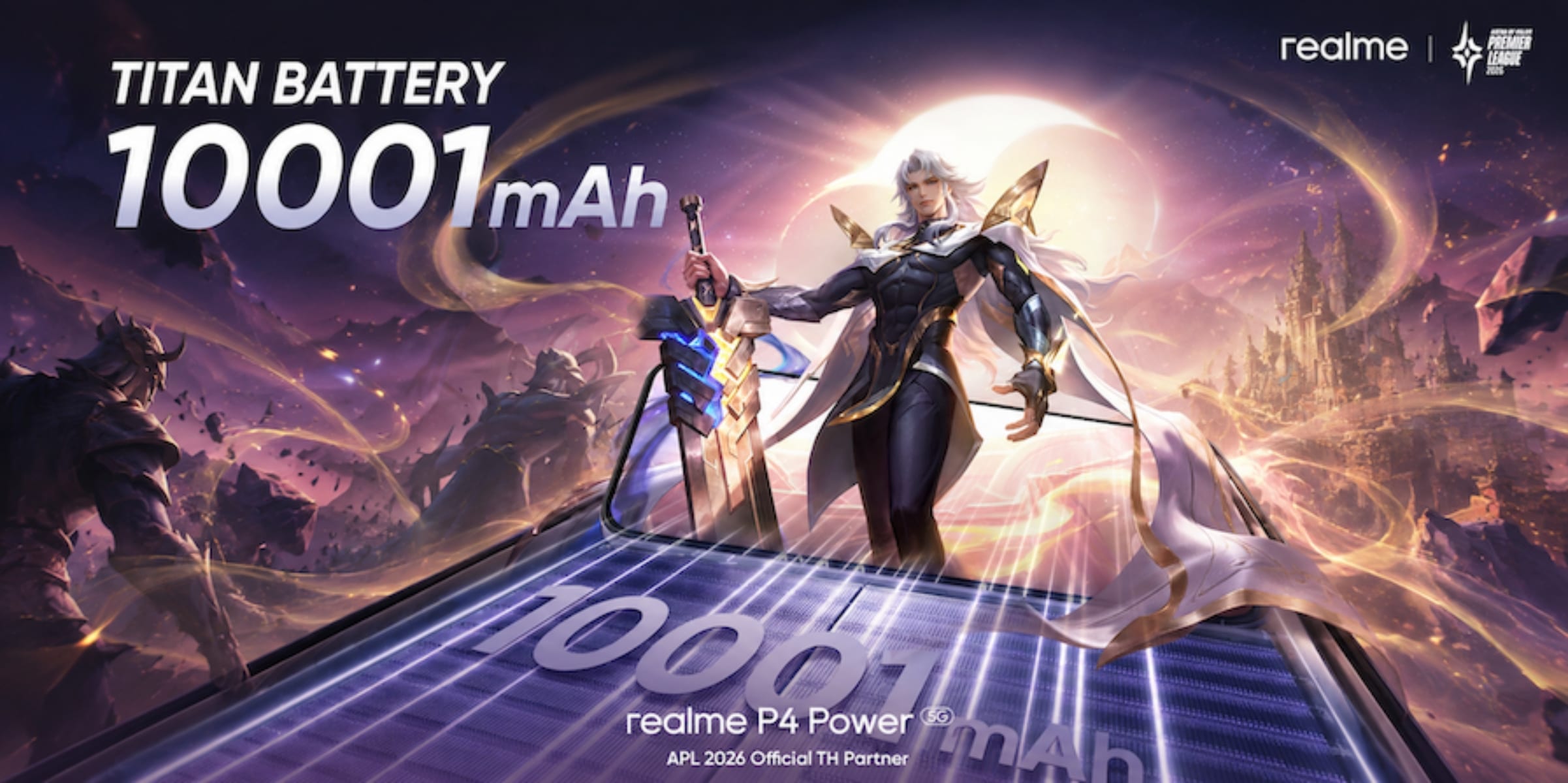 realme P4 Series 5G Official TH Partner ของ APL 2026 