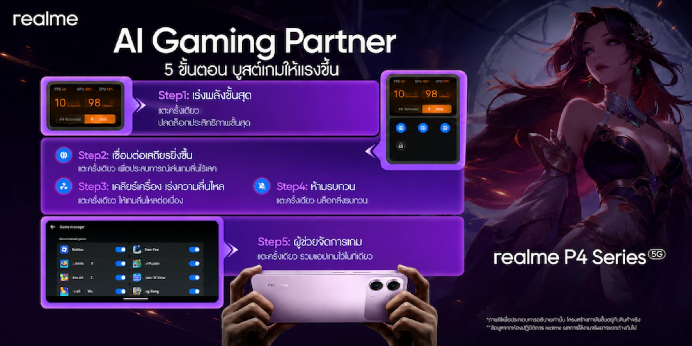 realme P4 Series 5G Official TH Partner ของ APL 2026 