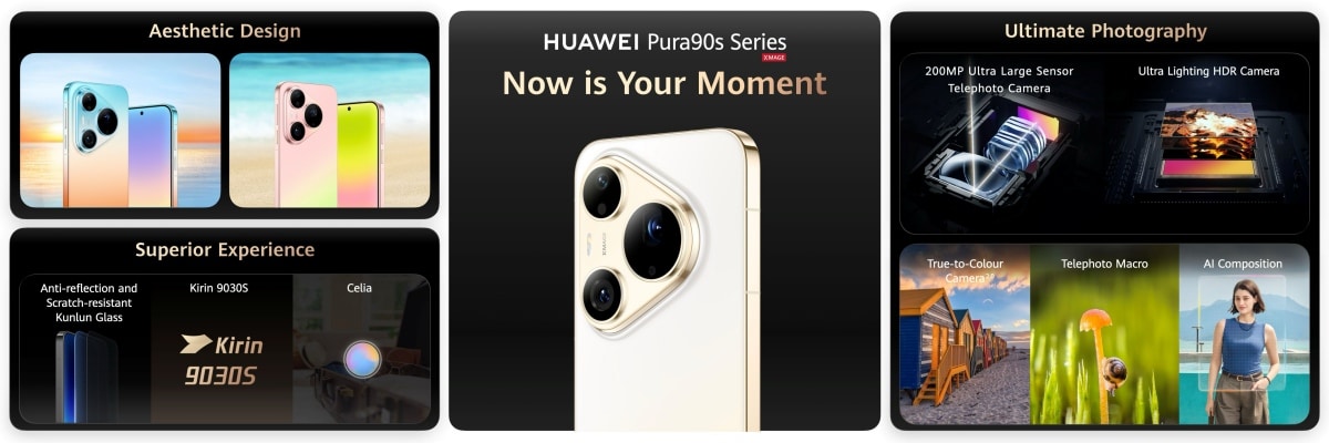 HUAWEI Unveils Pura 90s Series, FreeClip 2 S and MatePad Air for Every Lifestyle